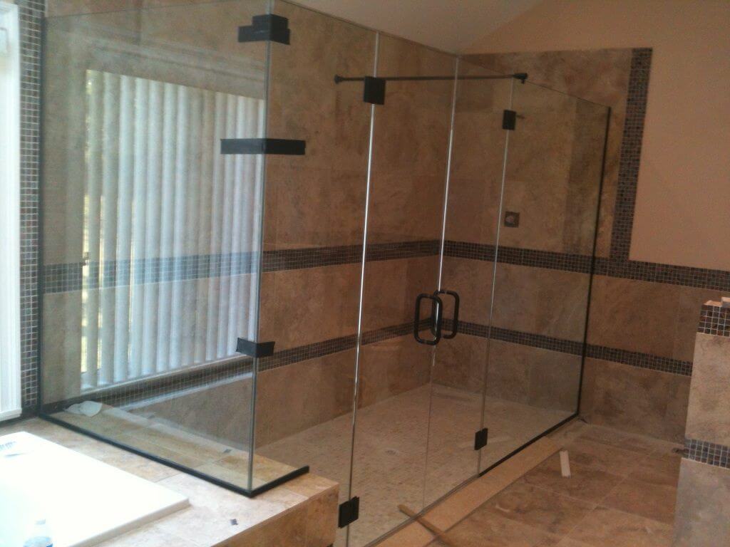 Double Shower Glass Door | OMG Shower Doors